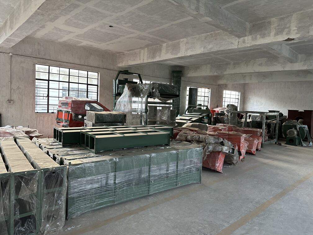 Finished industrial equipment ready for dispatch at Rajeev Food Tech